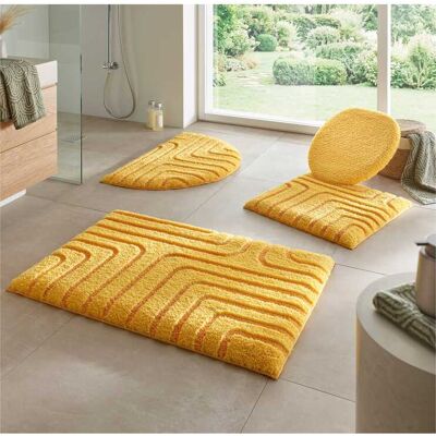 Hagemann Badematte gelb 60x90 cm - Badematte unisex Hagemann Badematte gelb 60x90 cm - Badematte unisex