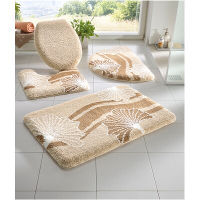 Hagemann Badematte beige 70x120 cm - Badematte unisex Hagemann Badematte beige 70x120 cm - Badematte unisex