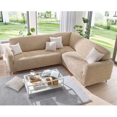 Witt Hussenprogramm beige 5 - Ecksofa-Husse unisex Witt Hussenprogramm beige 5 - Ecksofa-Husse unisex