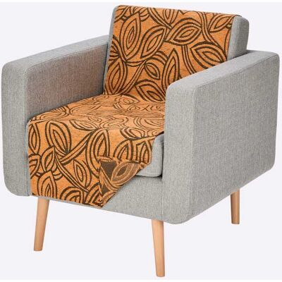 Witt Wohnprogramm schoko-papaya-gemustert 50x200 cm - Sessel- oder Sofaläufer unisex Witt Wohnprogramm schoko-papaya-gemustert 50x200 cm - Sessel- oder Sofaläufer unisex