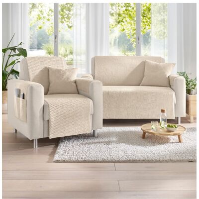 Witt Wohnprogramm beige 50x140 cm - Sessel- oder Sofaläufer unisex Witt Wohnprogramm beige 50x140 cm - Sessel- oder Sofaläufer unisex