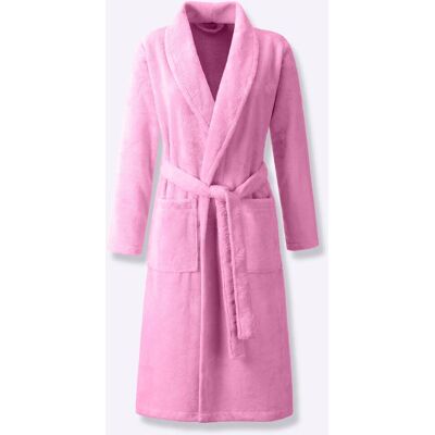 PLANTIER Pink Baumwoll-Polyester Bademantel - Bademantel PLANTIER Pink Baumwoll-Polyester Bademantel - Bademantel