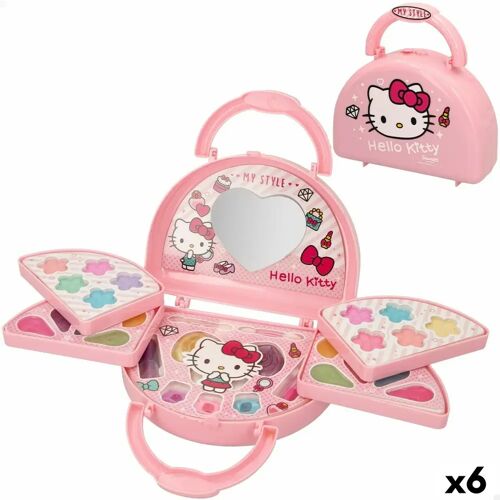 Schminkset für Kinder Hello Kitty 15 x 11,5 x 5,5 cm 6 Stück