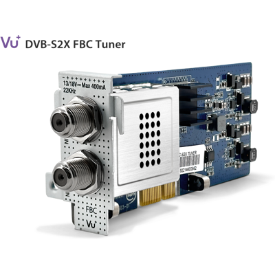 Vu+ DVB-S2 /S2X FBC Twin Tuner Duo - TV Receiver Zubehör Vu+ DVB-S2 /S2X FBC Twin Tuner Duo - TV Receiver Zubehör