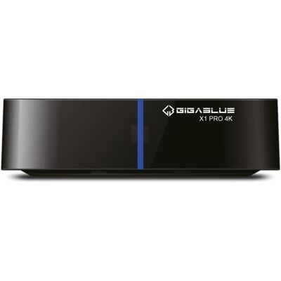 GigaBlue UHD X1 PRO 4K Android 12 IP-TV/OTT 1x DVB-S2x Tuner Media Player GigaBlue UHD X1 PRO 4K Android 12 IP-TV/OTT 1x DVB-S2x Tuner Media Player