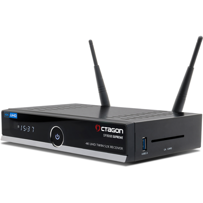 OCTAGON - SF8008 SUPREME V3 - Duales OS - M.2 SSD - Set-Top-Box OCTAGON - SF8008 SUPREME V3 - Duales OS - M.2 SSD - Set-Top-Box