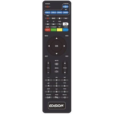Edision EDI-RCU 2 Slim Universalfernbedienung - Fernbedienung Edision EDI-RCU 2 Slim Universalfernbedienung - Fernbedienung