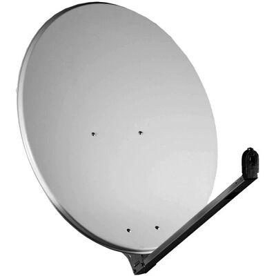 Gibertini Sat Antenne L Serie 65cm Aluminium Satellitenschüssel - lichtgrau Gibertini Sat Antenne L Serie 65cm Aluminium Satellitenschüssel - lichtgrau