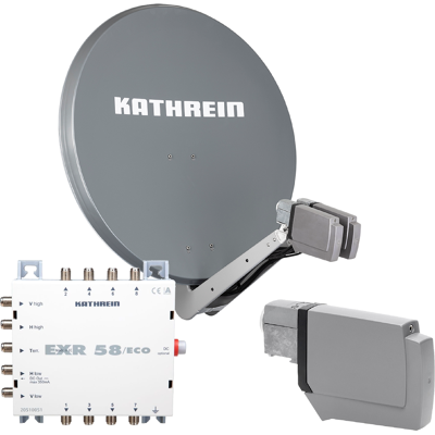 Kathrein CAS 80 Sat-Antenne Graphit (gr) 8 Teilnehmer Kathrein CAS 80 Sat-Antenne Graphit (gr) 8 Teilnehmer