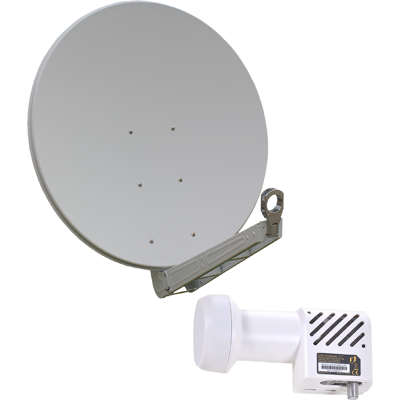 Gibertini OP 85 SE - Alu-Antenne - weiß - 32 Teilnehmer mit Unicable-LNB Gibertini OP 85 SE - Alu-Antenne - weiß - 32 Teilnehmer mit Unicable-LNB