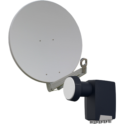 Gibertini OP 75 SE - Alu-Antenne - weiss - 8 Teilnehmer mit Octo-LNB Gibertini OP 75 SE - Alu-Antenne - weiss - 8 Teilnehmer mit Octo-LNB