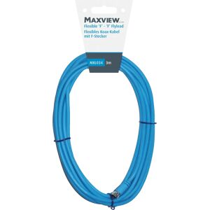Maxview flexibles Sat-Kabel mit F-Anschlüssen 20,0m
