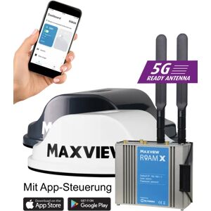 Maxview Roam X mobile 5G ready / WiFi-Antenne white inkl. Router