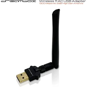 Dreambox Dual Band Wireless USB 2.0 Adapter 1300 Mbps inkl. Antenne