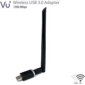 VU+® Dual Band Wireless USB 3.0 Adapter 1300 Mbps inkl. 6 dBi Antenne