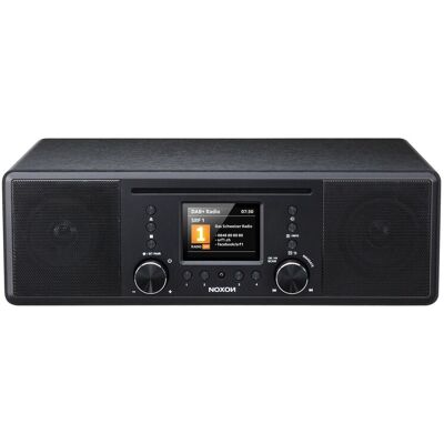 Noxon Furka Schwarz - DAB+, CD, UKW, Bluetooth, USB, AUX-IN, Stereo, Kopfhöreranschluss Noxon Furka Schwarz - DAB+, CD, UKW, Bluetooth, USB, AUX-IN, Stereo, Kopfhöreranschluss