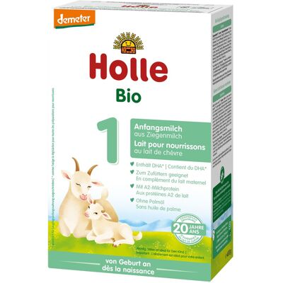 Holle Bio-Startmilch auf Ziegenmilchbasis 1 - Säuglingsnahrung Holle Bio-Startmilch auf Ziegenmilchbasis 1 - Säuglingsnahrung