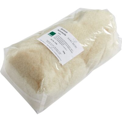 HANS NATUR Naturwolle 100g reine Schafschurwolle (kbT) HANS NATUR Naturwolle 100g reine Schafschurwolle (kbT)