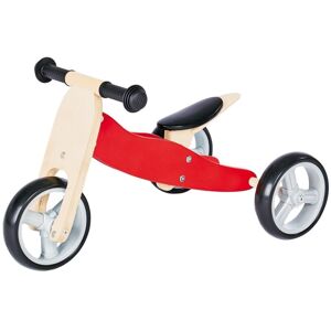 Pinolino Mini Holzlaufdreirad Holzlaufrad 6-fach verstellbares Mini Laufrad Dreirad
