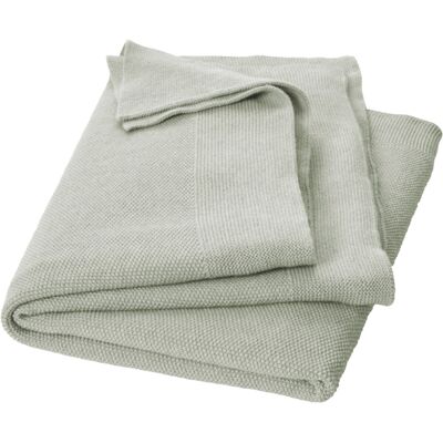 HANS NATUR Babydecke Bio-Baumwolle Perlenstrick grey- melange Maße 80 x 95 cm HANS NATUR Babydecke Bio-Baumwolle Perlenstrick grey- melange Maße 80 x 95 cm