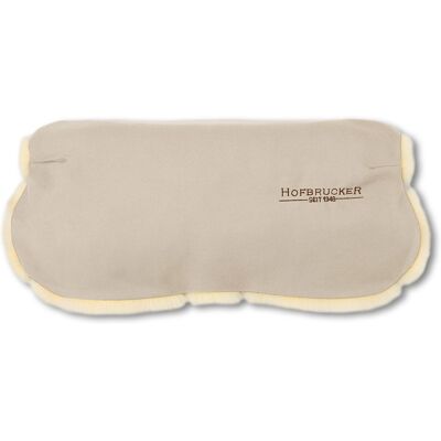 Hofbrucker Kinderwagen-Handwärmer mit Lammfellfutter Beige Hofbrucker Kinderwagen-Handwärmer mit Lammfellfutter Beige