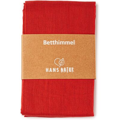 HANS NATUR - Betthimmel Baldachin - ziegelrot HANS NATUR - Betthimmel Baldachin - ziegelrot