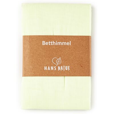HANS NATUR Betthimmel Baldachin Bio-Baumwolle mintgrün 115 x 300 cm HANS NATUR Betthimmel Baldachin Bio-Baumwolle mintgrün 115 x 300 cm