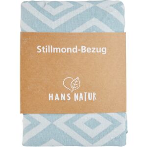 HANS NATUR Stillkissenbezug für Stillmond Bio-Baumwolle mint Maße 60 x 60 cm