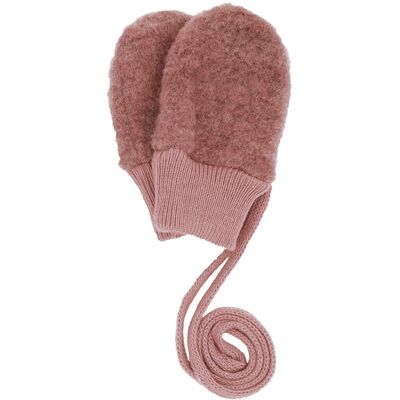 Maximo Baby Handschuhe Bio-Schurwolle Fleece heiderose-meliert Gr. 1 (1 Mon.) Maximo Baby Handschuhe Bio-Schurwolle Fleece heiderose-meliert Gr. 1 (1 Mon.)
