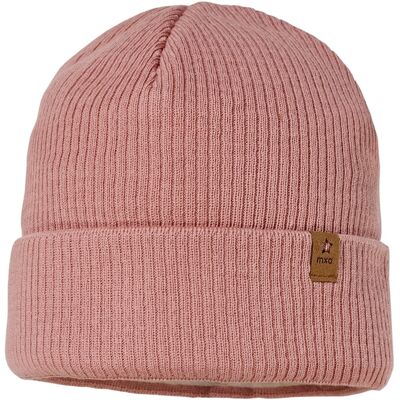 Maximo Baby und Kinder Beanie mit Umschlag Bio-Baumwolle Strick ash rose Gr. 51 Maximo Baby und Kinder Beanie mit Umschlag Bio-Baumwolle Strick ash rose Gr. 51