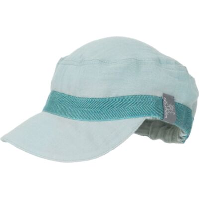 Pickapooh Kinder Mütze Cap Musselin blue surf Gr.52 Pickapooh Kinder Mütze Cap Musselin blue surf Gr.52