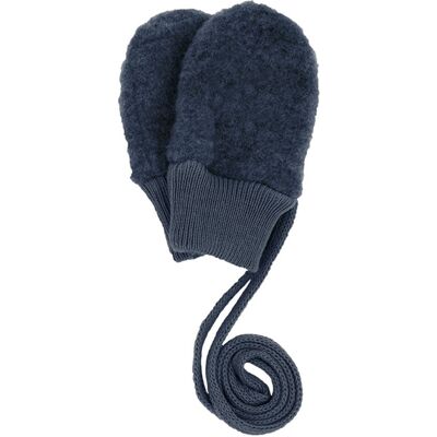 Maximo Baby Handschuhe Bio-Schurwolle Fleece jeans-meliert Gr. 6 (6 Mon.) Maximo Baby Handschuhe Bio-Schurwolle Fleece jeans-meliert Gr. 6 (6 Mon.)