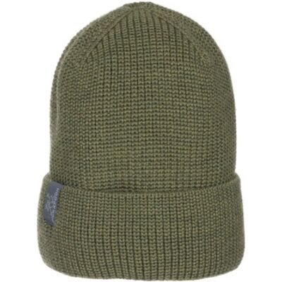 Pickapooh Mütze Wolle Seide Strick olive Gr.2 (56-62cm) Pickapooh Mütze Wolle Seide Strick olive Gr.2 (56-62cm)