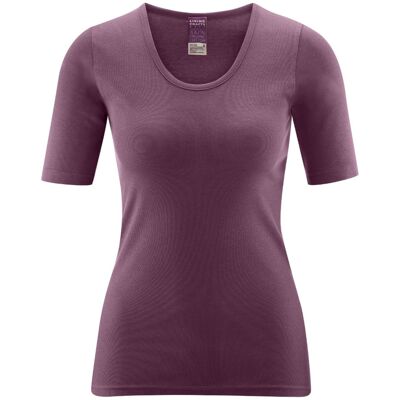Living Crafts Kurzarm-Shirt "Juliane", dark rose Gr. 36/38 Living Crafts Kurzarm-Shirt "Juliane", dark rose Gr. 36/38