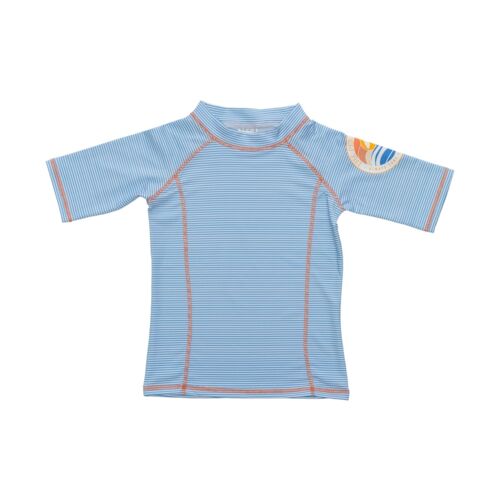 ducksday Kinder T-Shirt Badeshirt UV Schutzkleidung UV 50+ "True Blue" Gr. 98/104