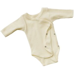 Engel Natur Frühchen und Baby Wickelbody Wolle Seide Langarm natur Gr. 50 Engel Natur Frühchen und Baby Wickelbody Wolle Seide Langarm natur Gr. 50