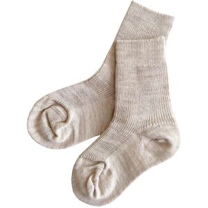grödo Kinder Socken Bio-Schurwolle Feinstrick melange-hellbraun Gr.7 grödo Kinder Socken Bio-Schurwolle Feinstrick melange-hellbraun Gr.7