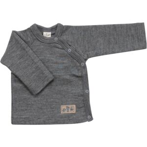 Lilano Baby Jacke Wolle Seide melange-grau Gr.62 Lilano Baby Jacke Wolle Seide melange-grau Gr.62