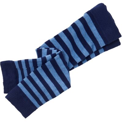 grödo Baby Leggings Baumwolle (kbA) blau-geringelt Gr.02 grödo Baby Leggings Baumwolle (kbA) blau-geringelt Gr.02