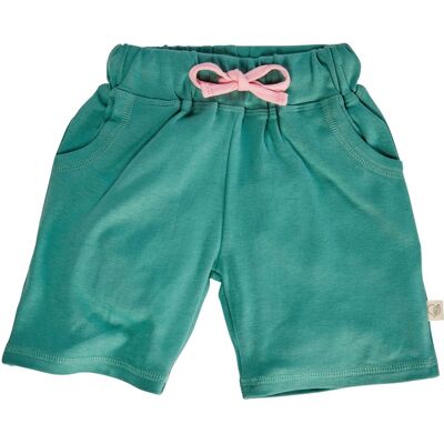 HANS NATUR Kinder Shorts Bio-Baumwolle grün Gr.122/128 HANS NATUR Kinder Shorts Bio-Baumwolle grün Gr.122/128