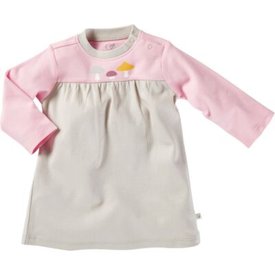 HANS NATUR Baby Kleid Langarm Bio-Baumwolle Pilzfreunde Gr.50/56 HANS NATUR Baby Kleid Langarm Bio-Baumwolle Pilzfreunde Gr.50/56