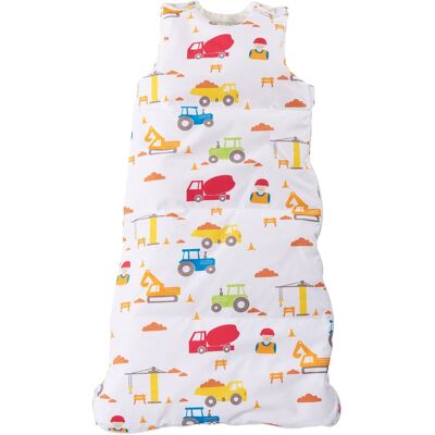 HANS NATUR Winterschlafsack Baby, Daunen, "Baustelle" Gr.1 (90 cm) HANS NATUR Winterschlafsack Baby, Daunen, "Baustelle" Gr.1 (90 cm)