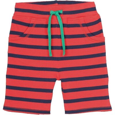 Frugi Baby und Kinder Bermuda rot-blau-geringelt Gr.2 (3-6 Monate) Frugi Baby und Kinder Bermuda rot-blau-geringelt Gr.2 (3-6 Monate)