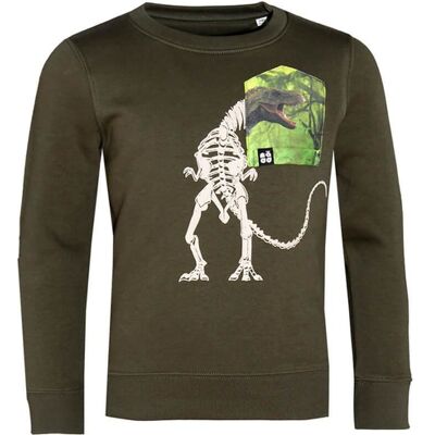 FÄDD Kinder Pullover "T-Rex BT" khaki 12-14 Jahre FÄDD Kinder Pullover "T-Rex BT" khaki 12-14 Jahre