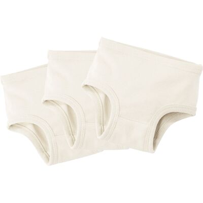 HANS NATUR Mädchen Slip Bio-Baumwolle 3er Set "pure basic" Gr. 110/116 HANS NATUR Mädchen Slip Bio-Baumwolle 3er Set "pure basic" Gr. 110/116