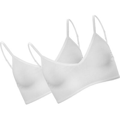 Living Crafts Bustier "Tamilla", 2er-Pack, offwhite Gr. S Living Crafts Bustier "Tamilla", 2er-Pack, offwhite Gr. S