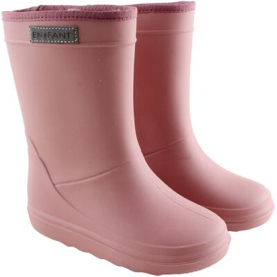 En Fant Kinder Thermo Gummistiefel mit Schurwoll-Fell rose Gr.25 En Fant Kinder Thermo Gummistiefel mit Schurwoll-Fell rose Gr.25
