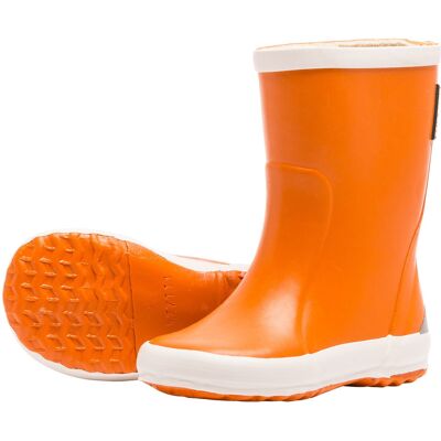 Grand Step Shoes Kinder Gummistiefel "Beppo" Naturkautschuk orange Gr.26 Grand Step Shoes Kinder Gummistiefel "Beppo" Naturkautschuk orange Gr.26