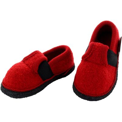 HANS NATUR Kinder Hausschuhe Walkpuschen rot Gr.23 HANS NATUR Kinder Hausschuhe Walkpuschen rot Gr.23