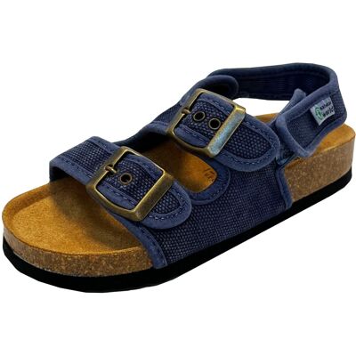 Natural World Kinder Sandalen Bio-Baumwolle marine Gr.29 Natural World Kinder Sandalen Bio-Baumwolle marine Gr.29
